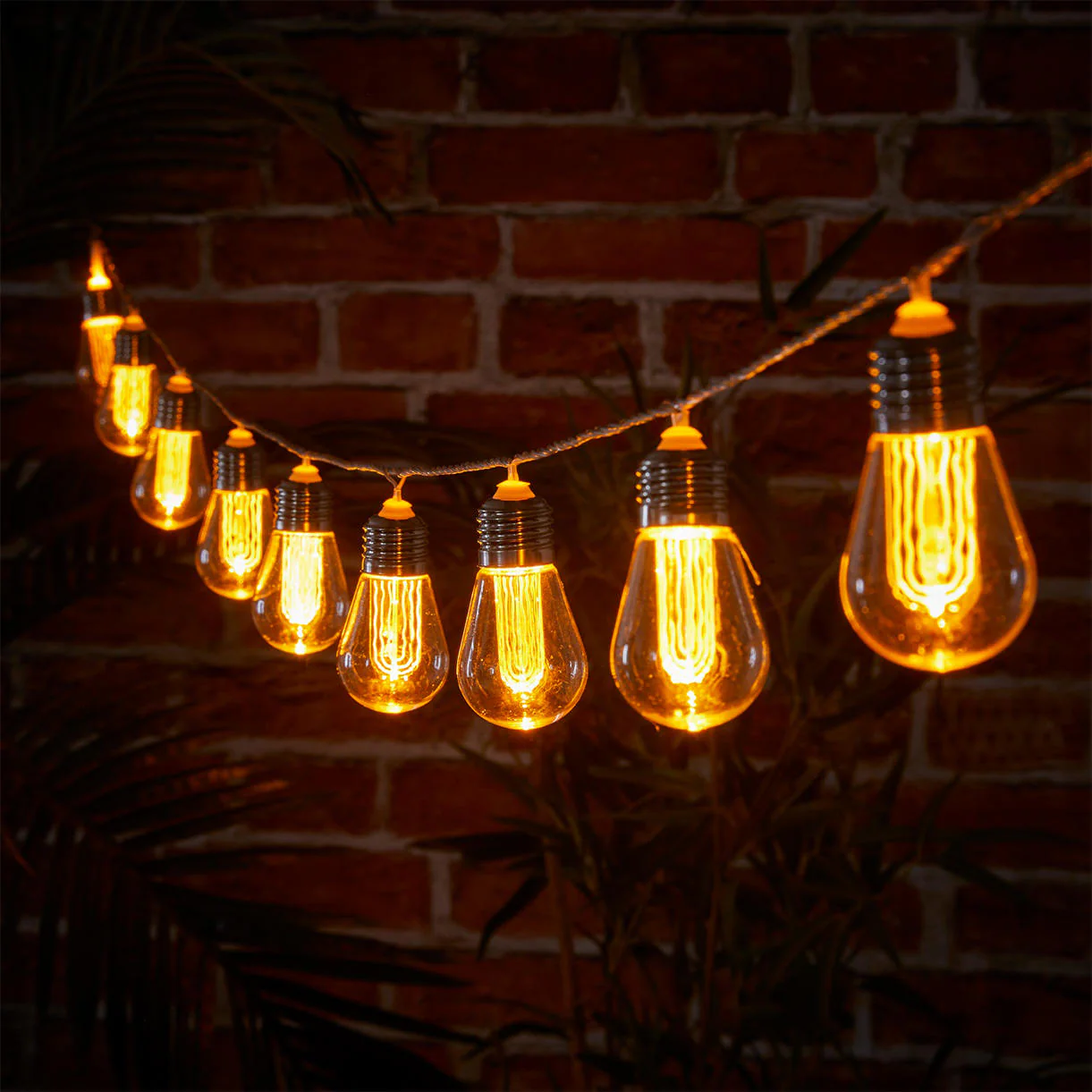 10 Edison LED Bulb Connectable String Lights - Image 3