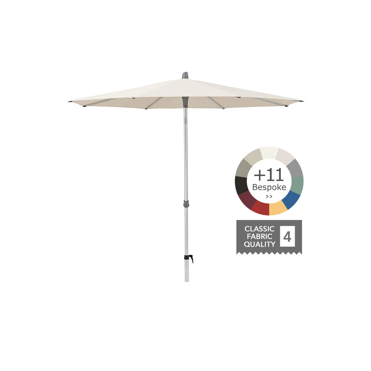 AluSmart Round Centre Pole Parasols - Image 25