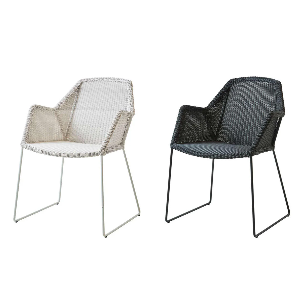 Breeze Outdoor Stacking Dining Chair - Image 44
