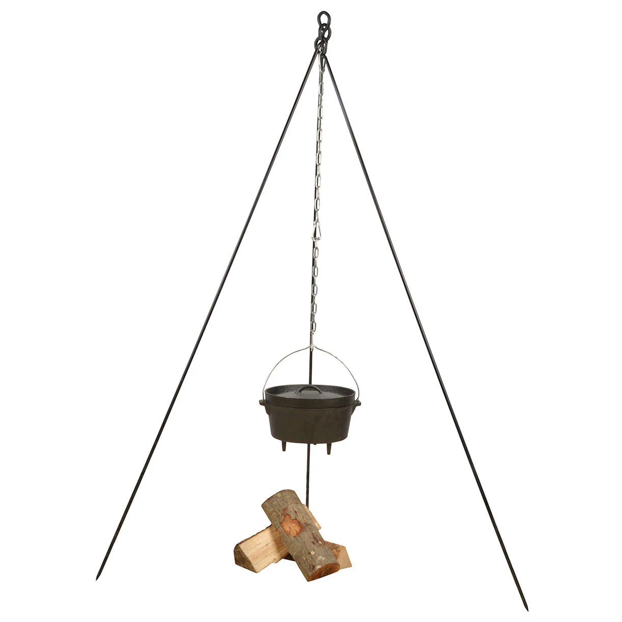 Dutch Cooking Tripod with Chain - Image 5