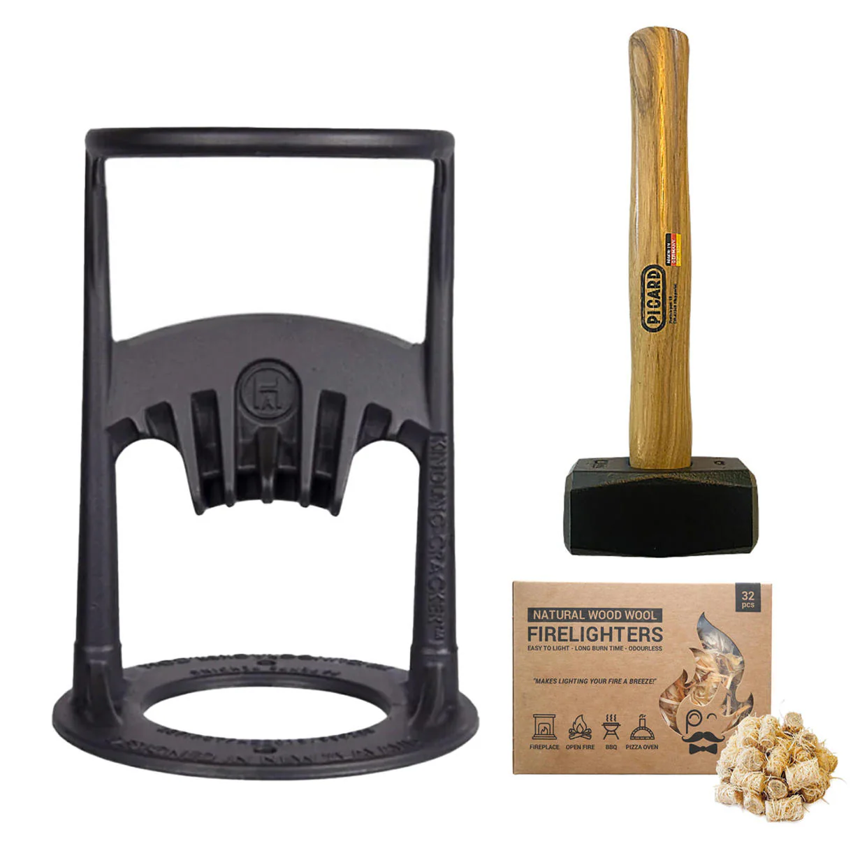 Kindling Cracker Firewood Splitter Set