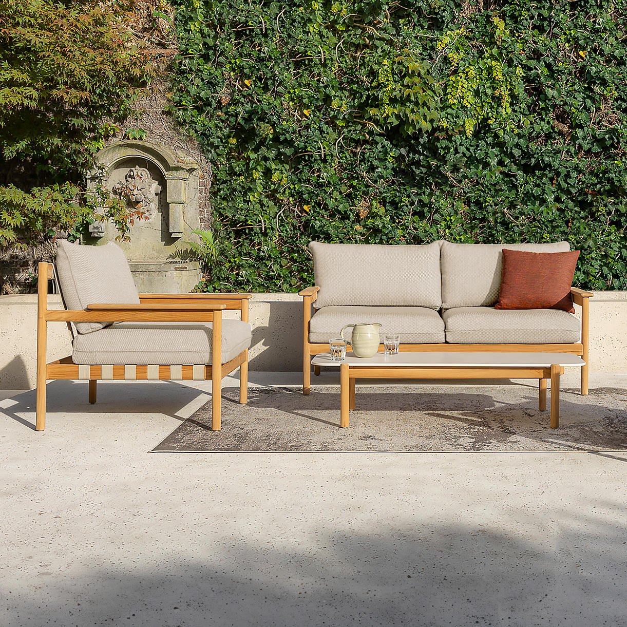 Oda Lounge 3 Seater Sofa - Image 2