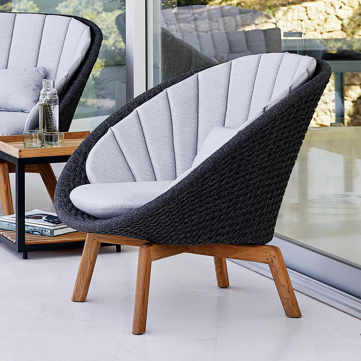 Peacock Rope Lounge Chair - Image 4