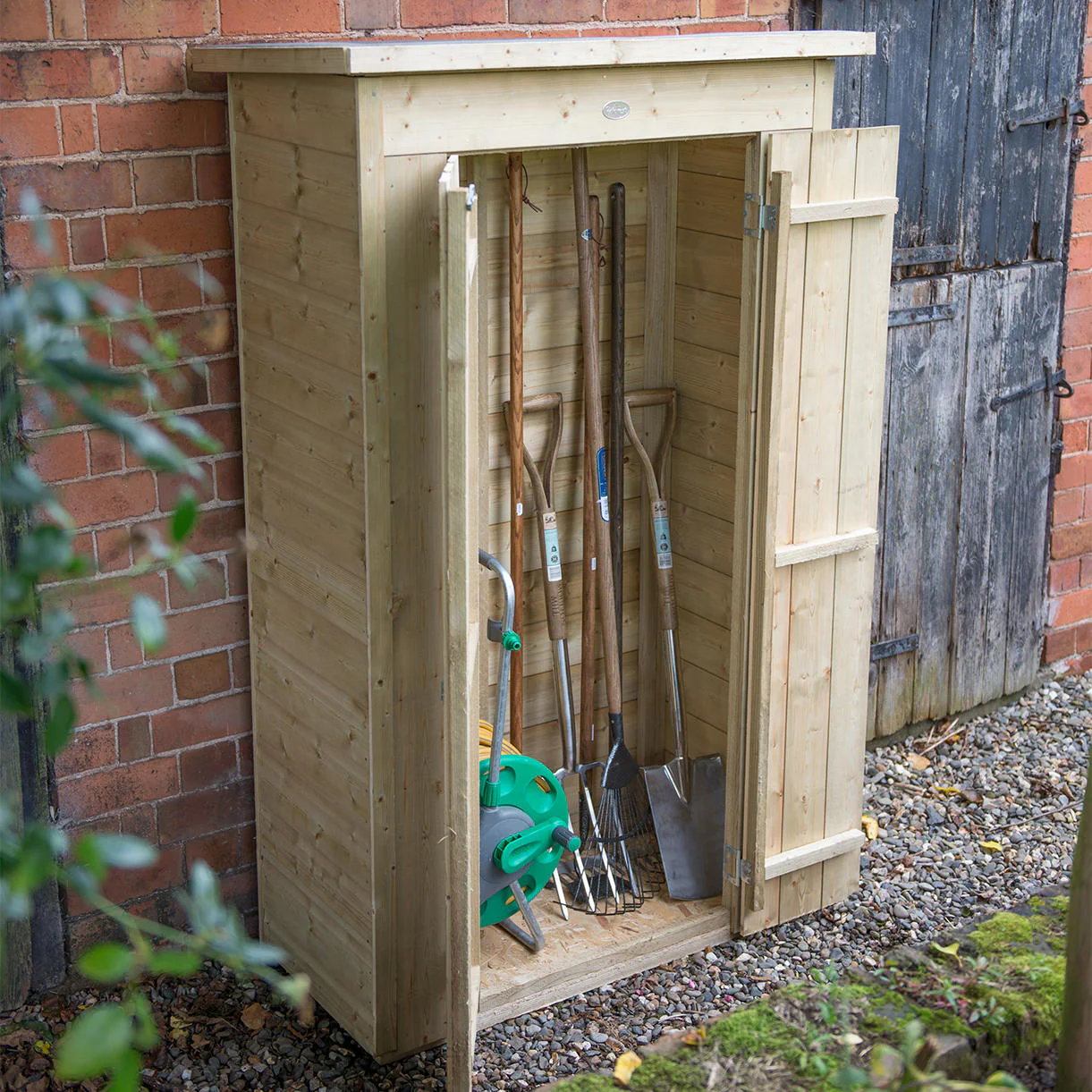 Pent Roofed Tall Garden Stores - Image 3