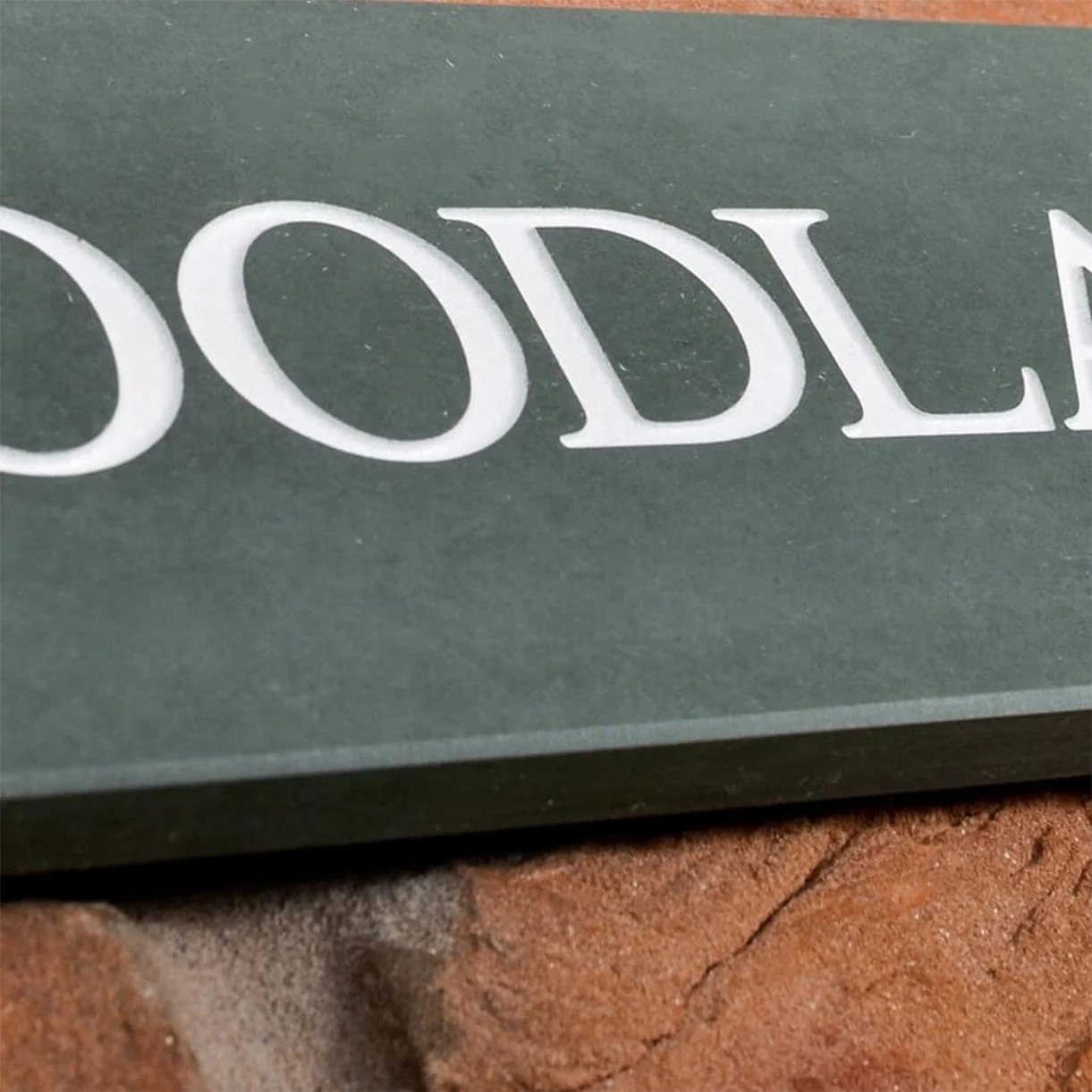 Smooth Slate One Line House Signs - Image 4