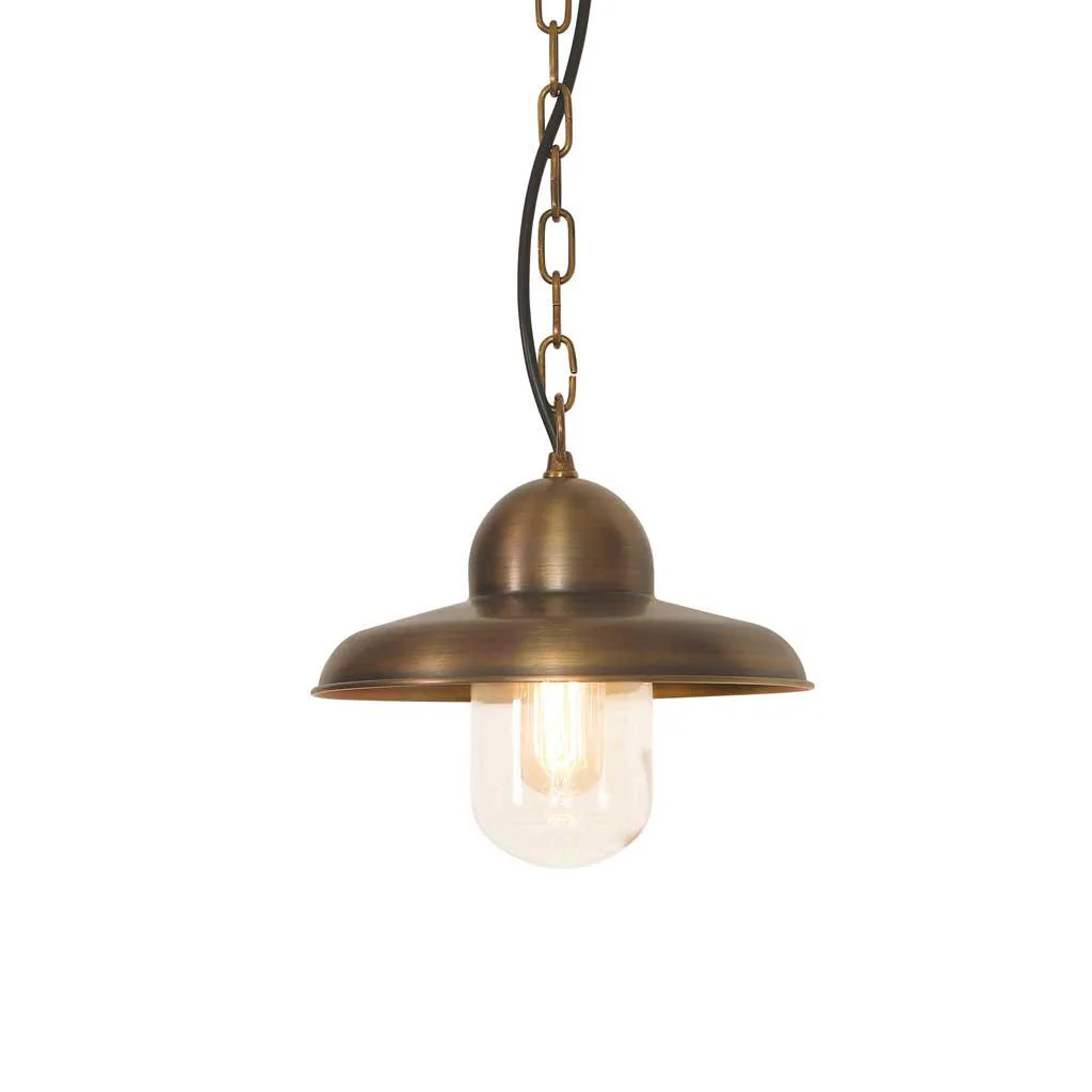 Somerton Brass Outdoor Hanging Lanterns