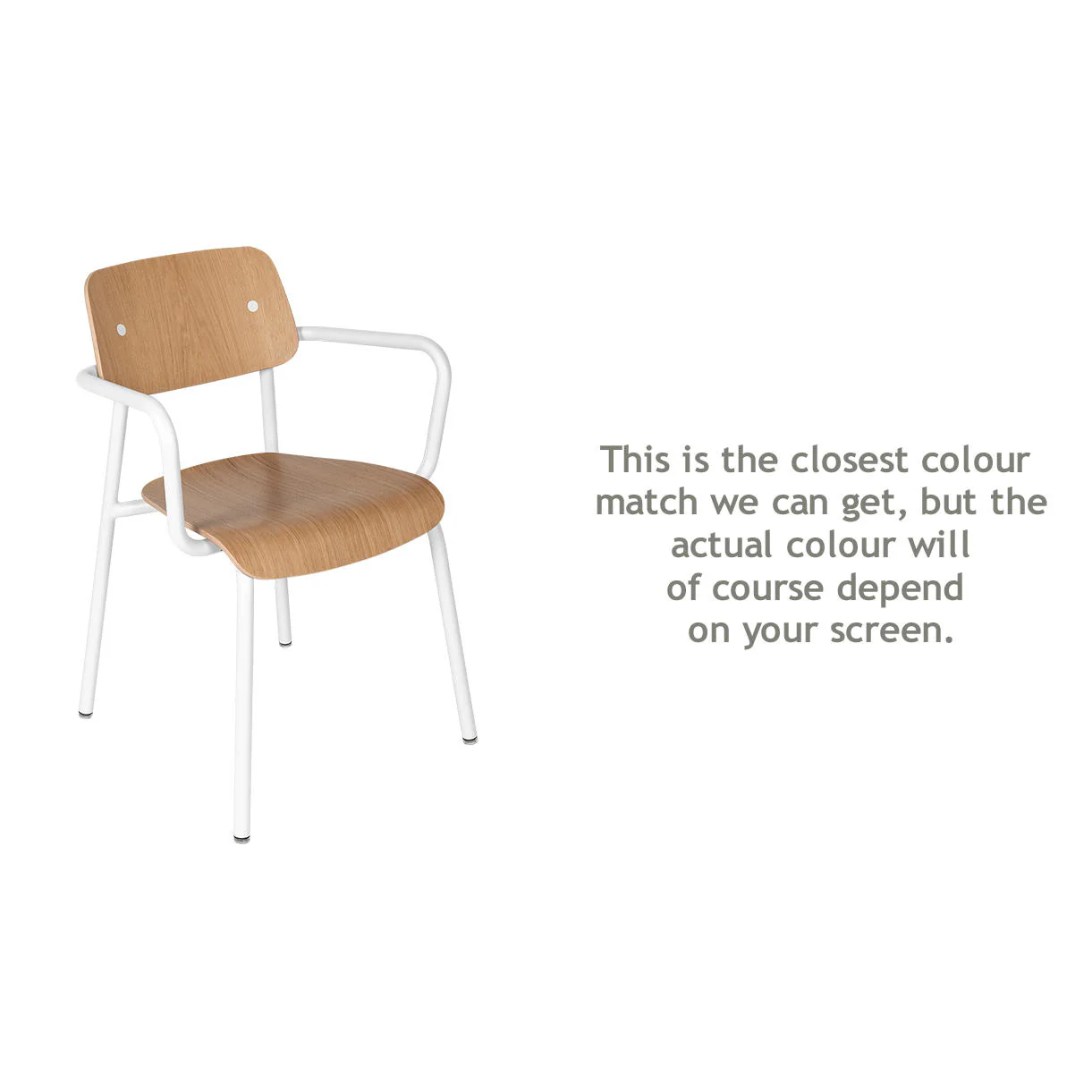 Studie Oak Indoor Armchair - Image 6