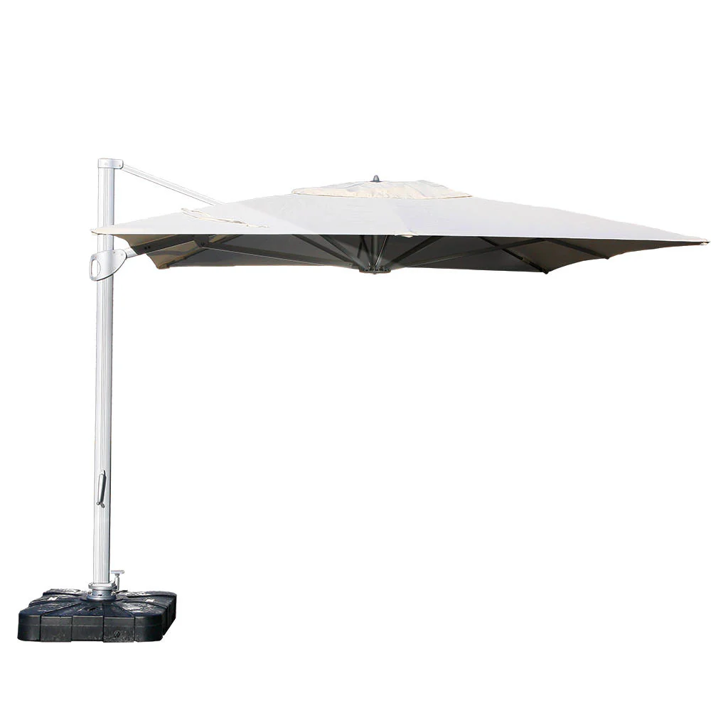 Sunrise Rectangular 3m x 4m LED Cantilever Parasol - Image 6