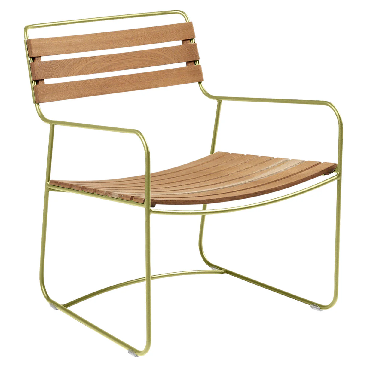 Surprising Teak Low Armchair - Image 13