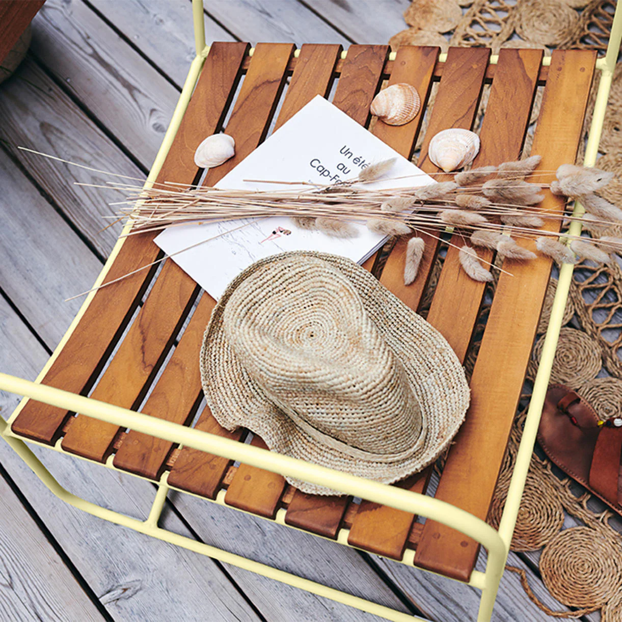 Surprising Teak Low Armchair - Image 3