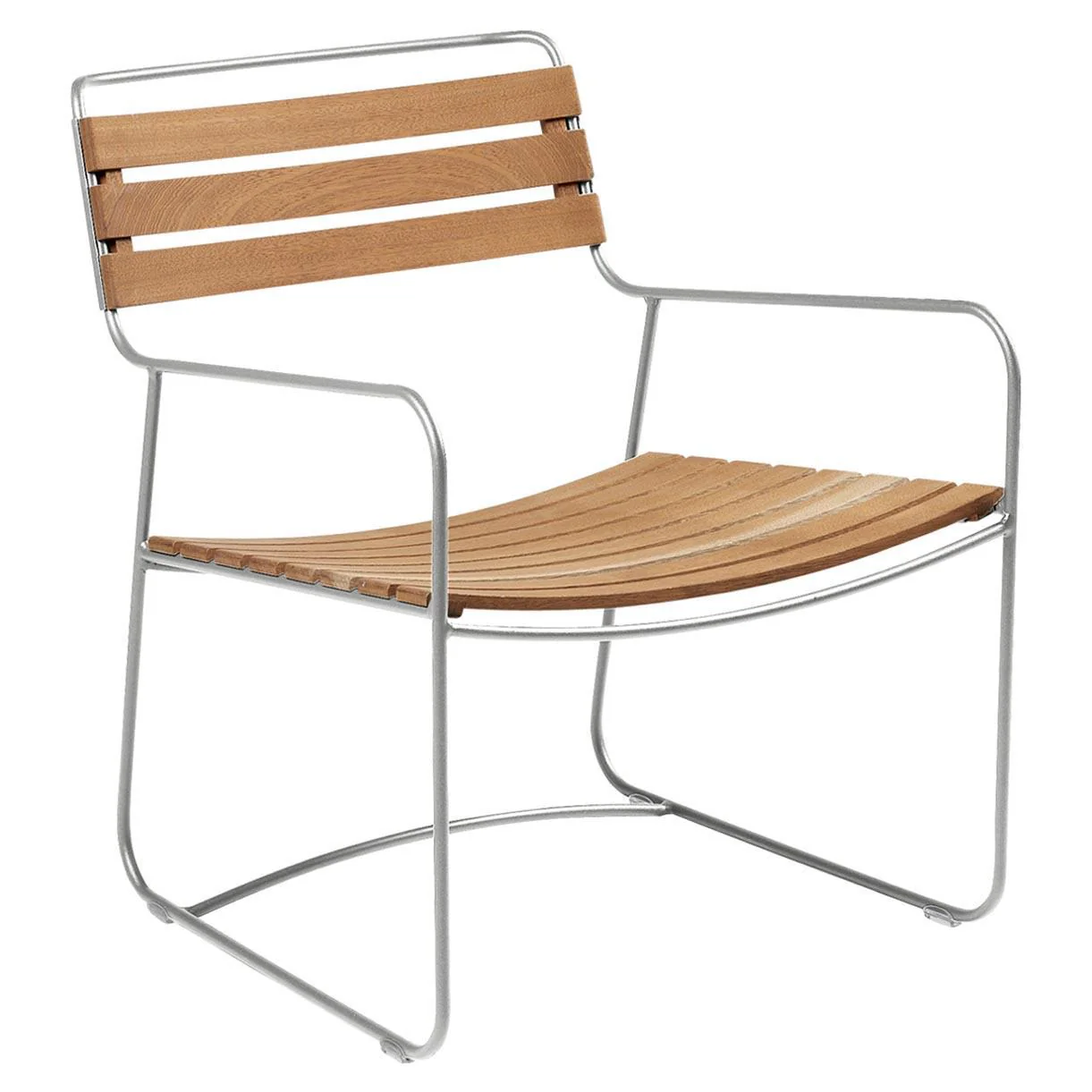 Surprising Teak Low Armchair - Image 30