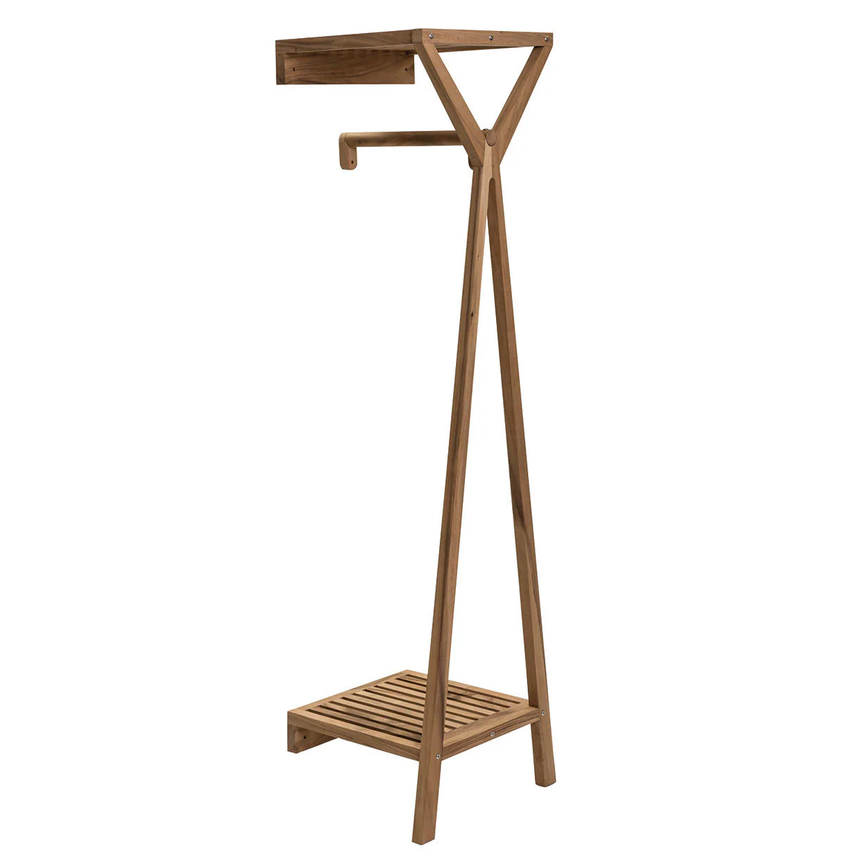 Totem Wall Mounted Clothes Rail with Hat shelf